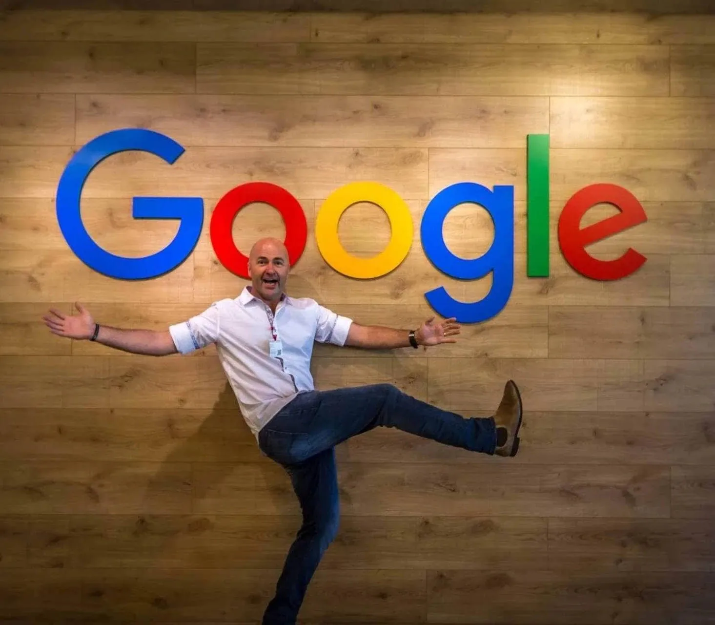 Craig Wells, Founder of WellStrategic, at Google HQ — a former Google Trusted Photographer